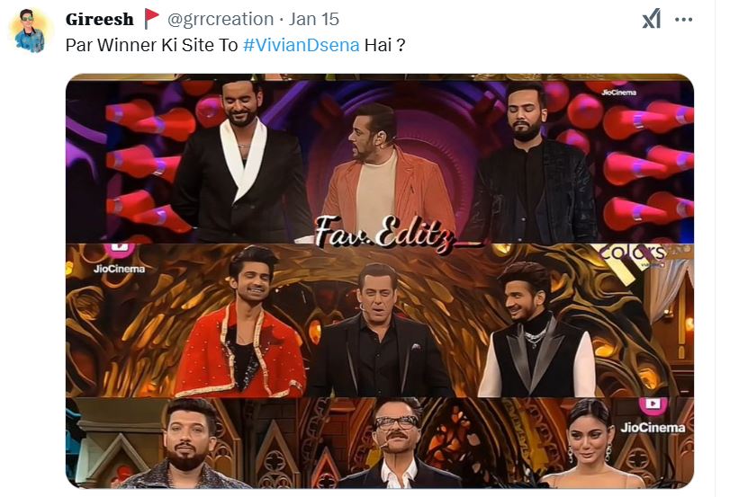 Bigg Boss 18 Winner Photo